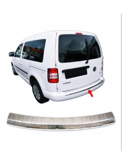 Volkswagen Caddy Krom Arka Tampon Eşiği 2003-2014