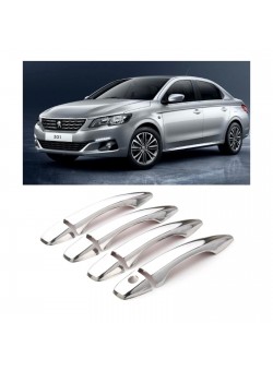 Peugeot 301 Krom Kapı Kolu Takımı 2012 Üzeri Paslanmaz Çelik