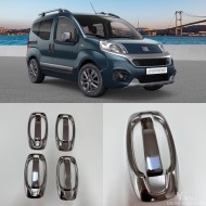 Fiat Fiorino Krom Kapı Kolu Set 8 Parça 2008-2024 Uyumlu 