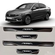 Fiat Egea Krom Kapı Eşiği 2014-2024 Uyumlu 