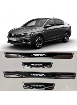 Fiat Egea Krom Kapı Eşiği 2014-2024 Uyumlu 