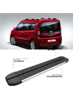 Fiat Doblo Krom Yan Basamak 2010-2023 Uyumlu A+Kalite 