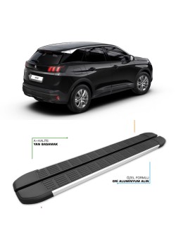 Peugeot 3008 Krom Yan Basamak 2016 Üzeri 1.Kalite 