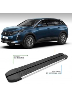 Peugeot 3008 Krom Yan Basamak 2016 Üzeri 1.Kalite 