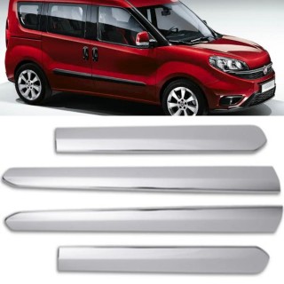 Fiat Doblo Krom Yan Kapı Çıtası 2010 Üzeri Uyumlu Fiat Doblo Krom Yan Kapı Çıtası 2010 Üzeri Uyumlu
