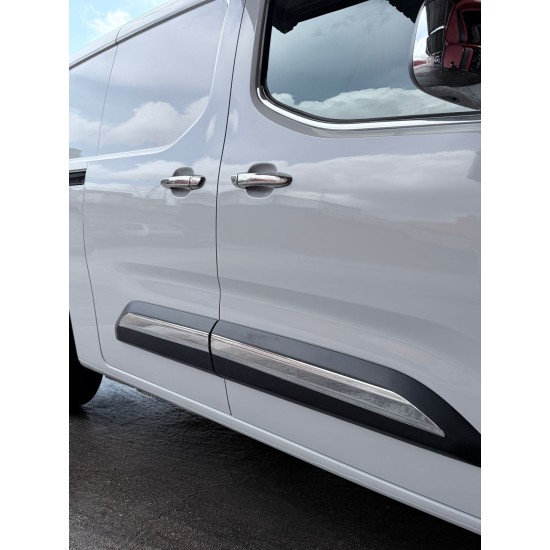 Puegeot Partner Van Krom Yan Kapı Çıtası 2019 Üzeri Uyumlu