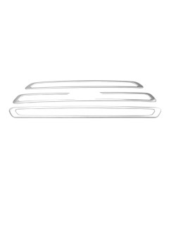 Ford Transit Krom Ön Panjur 3 Parça 2013-2019 Uyumlu 