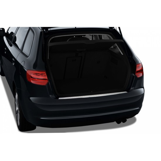 Audi A3 Hb Krom Arka Tampon Eşiği 2013-2019 Uyumlu 