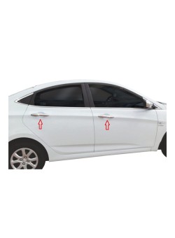 Hyundai Accent Blue Krom Kapı Kolu 2011