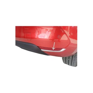 Renault Clio 5 Krom Arka Reflektör Nikelajı 2019 Üzeri Uyumlu Renault Clio 5 Krom Arka Reflektör Nikelajı 2019 Üzeri Uyumlu