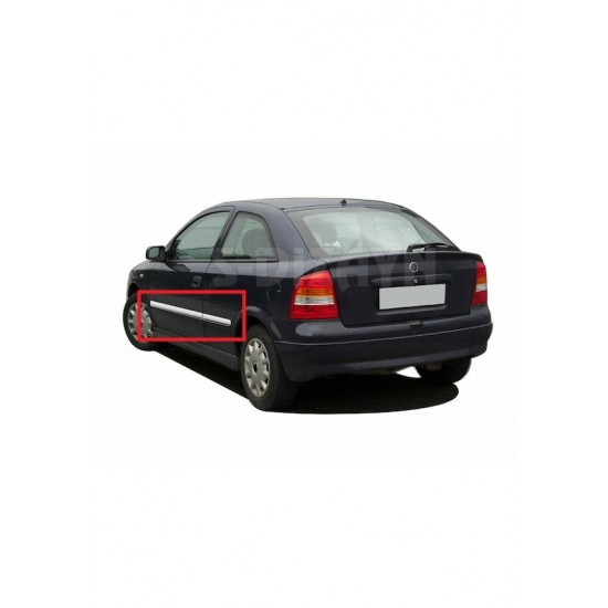 Opel Astra G Krom Yan Kapı Çıtası 1998-2009 Uyumlu