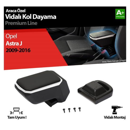 Opel Astra J Kol Dayama Kolçak Gri 2009-2016 Uyumlu 
