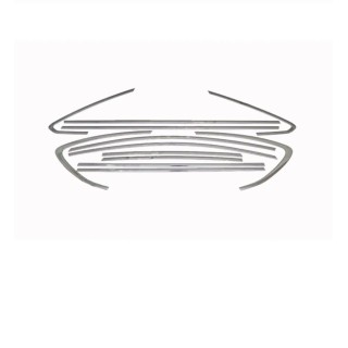 Opel Astra J Krom Paslanmaz Çelik Cam Çerçeve 2012-2020 Sedan