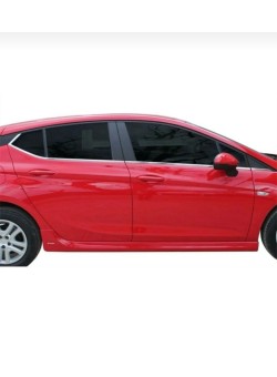 Opel Astra K Krom Cam Çıtası 2015 Üzeri 8 Parça 
