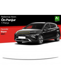 Hyundai Bayon Krom Ön Panjur 2021 Üzeri