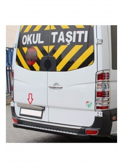 Mercedes Sprinter W906 Krom Bagaj Çıtası 2006-2018 Arası Paslanmaz Çelik 