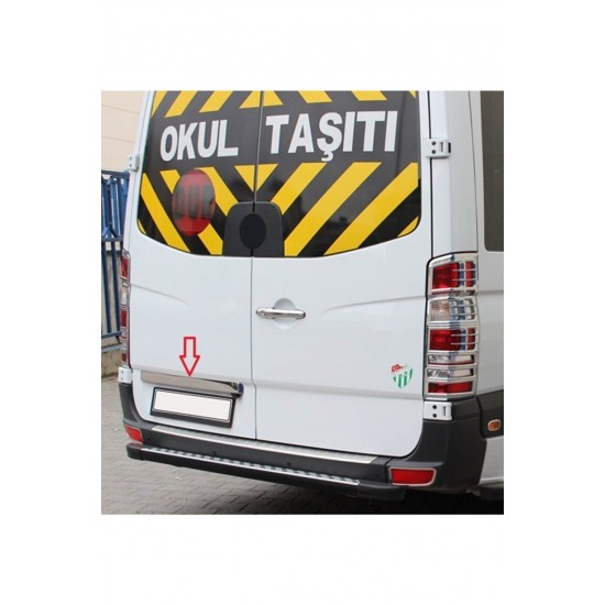 Mercedes Sprinter W906 Krom Bagaj Çıtası 2006-2018 Arası Paslanmaz Çelik