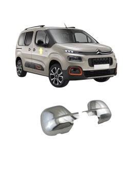 Citroen Berlingo Krom Ayna Kapağı 2018 Üzeri Uyumlu 