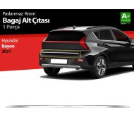 Hyundai Bayon Krom Bagaj Alt Çıtası 2021 Üzeri 