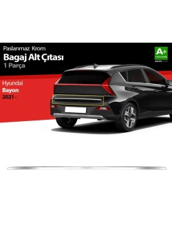 Hyundai Bayon Krom Bagaj Alt Çıtası 2021 Üzeri 