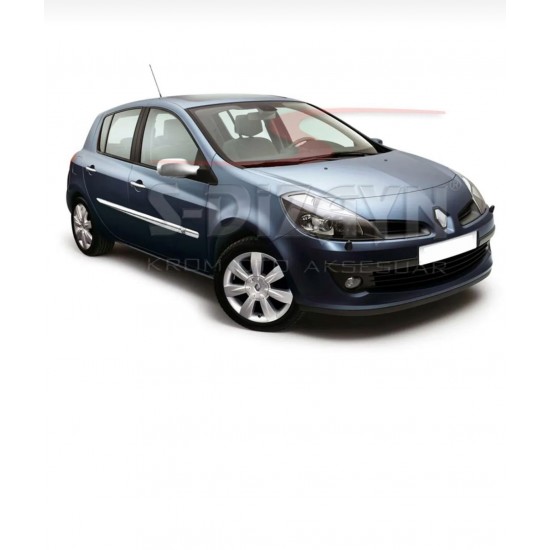 Renault Clio 3 Hb Krom Yan Kapı Çıtası 2006-2012