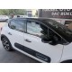 Citroen C3 Krom Cam Çerçeve Tam Tur 2017 Üzeri Uyumlu