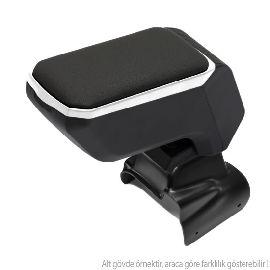 Citroen C3 Kol Dayama Kolçak ABS Vidalı Gri 2017 Üzeri