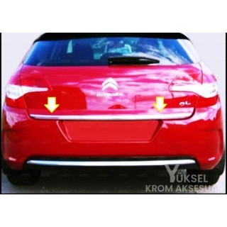 Citroen C4 Krom Bagaj Alt Çıtası 2010 Citroen C4 Krom Bagaj Alt Çıtası 2010