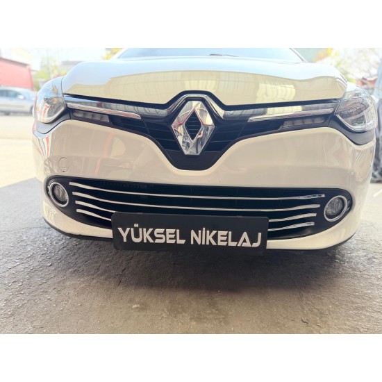 Renault Clio 4 Hb Krom Ön Tampon Çıtası 2013-2016