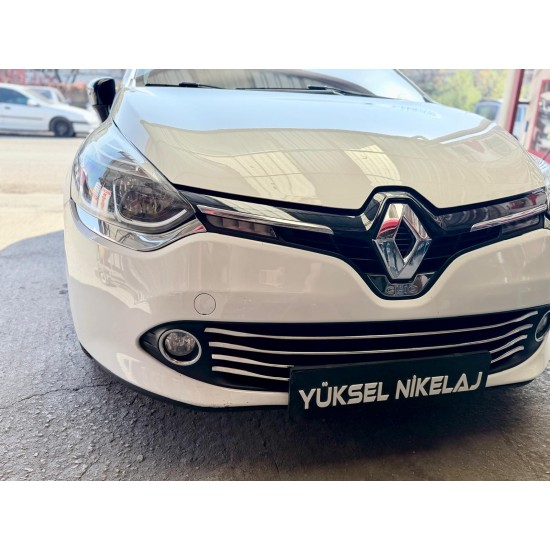 Renault Clio 4 Hb Krom Ön Tampon Çıtası 2013-2016