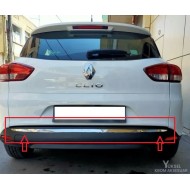 Renault Clio 4 Sw Krom Arka Tampon Çıtası 2012 Üzeri 