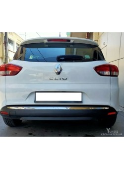 Renault Clio 4 Sw Krom Arka Tampon Çıtası 2012 Üzeri 