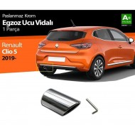 Renault Clio 5 Krom Egzoz Ucu 2019 