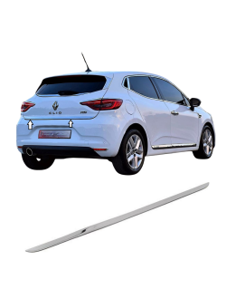 Renault Clio 5 Krom Bagaj Alt Çıtası 2019 Üzeri Renault Clio 5 Krom Bagaj Alt Çıtası 2019 Üzeri