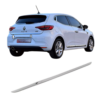 Renault Clio 5 Krom Bagaj Alt Çıtası 2019 Üzeri Renault Clio 5 Krom Bagaj Alt Çıtası 2019 Üzeri