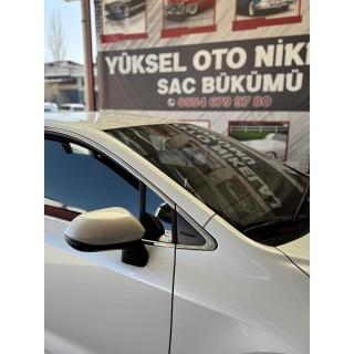 Toyota Corolla Krom Cam Çerçeve Tam Tur 2019 Üzeri Uyumlu