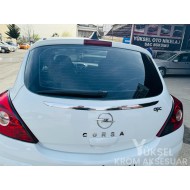 Opel Corsa D Tek Kapı Krom Bagaj Üst Çıtası 2007-2014 