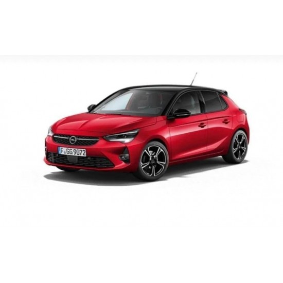 Opel Corsa F Krom Cam Çerçeve Tam Tur 2019