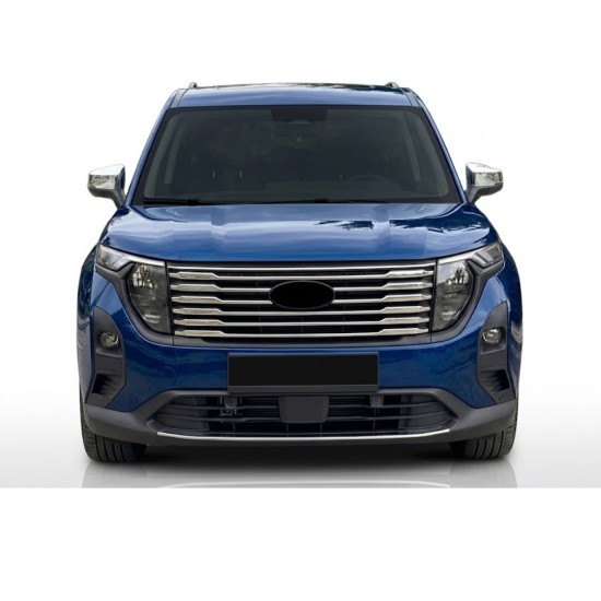Ford Courier Krom Ön Panjur 2023 Üzeri Uyumlu Ford Courier Krom Ön Panjur 2023 Üzeri Uyumlu