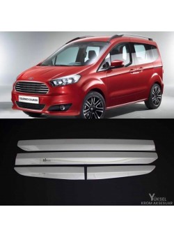 Ford Courier Krom Yan Kapı Çıtası 2014 Üzeri 4 Parça 