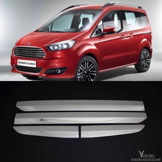 Ford Courier Krom Yan Kapı Çıtası 2014 Üzeri 4 Parça