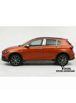 Fiat Egea Cross Krom Kapı Kolu 2015 Üzeri Uyumlu 