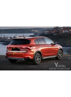 Fiat Egea Cross Krom Bagaj Alt Çıtası 2015 Üzeri Uyumlu 