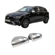Fiat Egea Cross Krom Ayna Kapağı 2015-2026 Uyumlu Fiat Egea Cross Krom Ayna Kapağı 2015-2026 Uyumlu