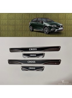 Fiat Egea Cross Krom Kapı Eşiği 2015 Üzeri 