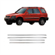 Honda Crv Krom Cam Çıtası 1996-2001 Uyumlu Honda Crv Krom Cam Çıtası 1996-2001 Uyumlu