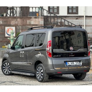 Fiat Doblo Krom Yan Kapı Çıtası 2010 Üzeri Uyumlu Fiat Doblo Krom Yan Kapı Çıtası 2010 Üzeri Uyumlu