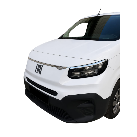 Fiat Doblo Krom Ön Panjur Ve Far Kaşı 2022 Üzeri Uyumlu Fiat Doblo Krom Ön Panjur Ve Far Kaşı 2022 Üzeri Uyumlu