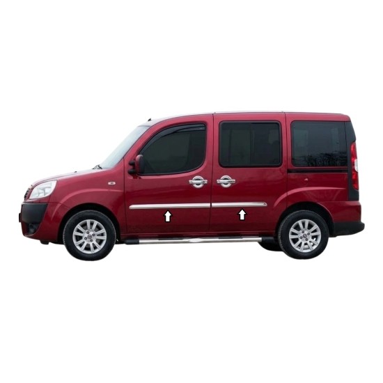 Fiat Doblo Krom Yan Kapı Çıtası 2000-2006