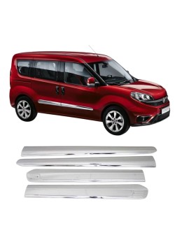Fiat Doblo Krom Yan Kapı Çıtası 2010 Üzeri Uyumlu 